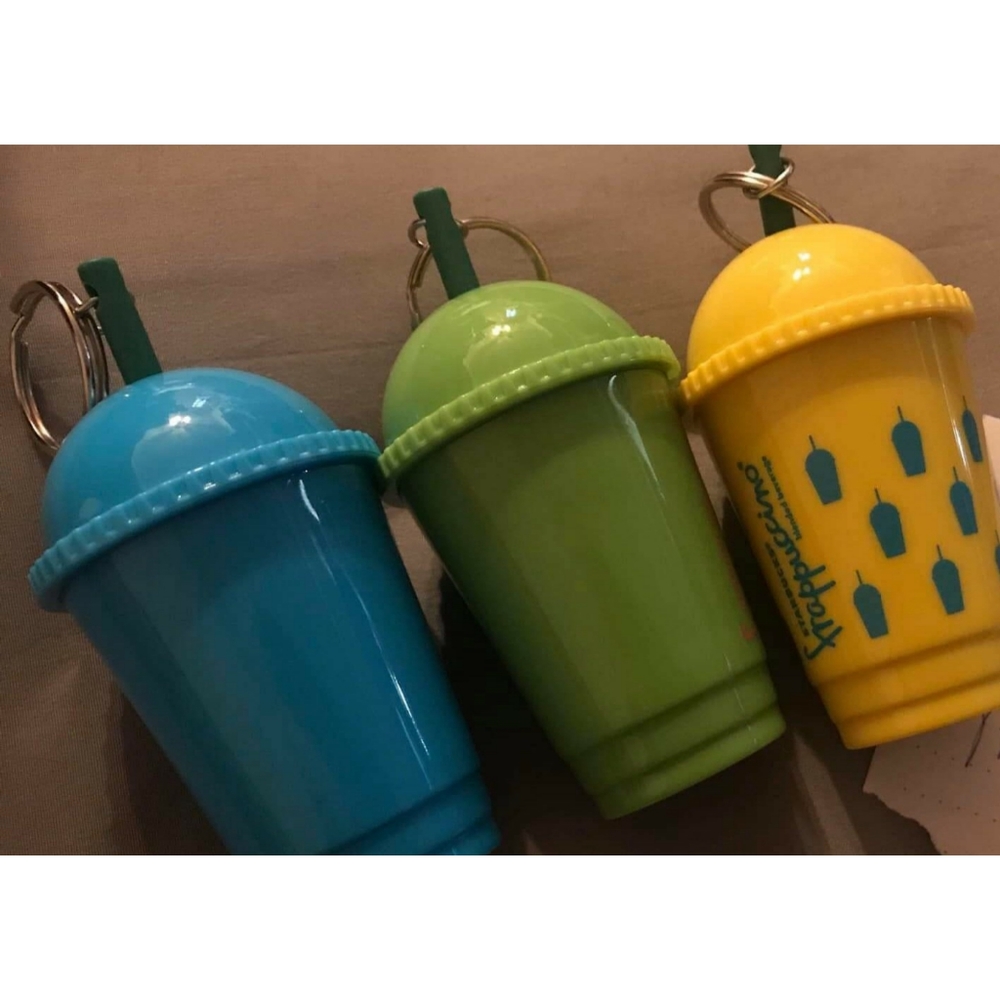 mini Starbucks cup keychains